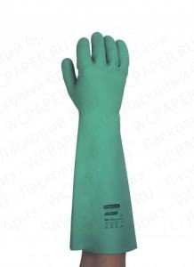Перчатки нитриловые Jackson Safety G80 45см для защиты от воздействия химических веществ