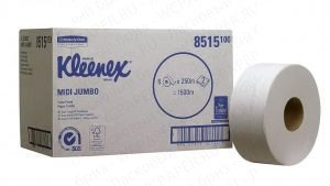 Туалетная бумага в больших рулонах KLEENEX® Ultra Midi Jumbo, двухслойная