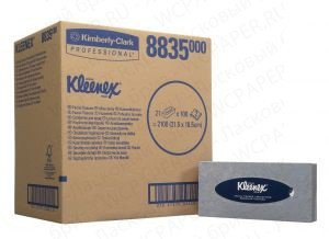 Гигиенические салфетки для лица KLEENEX 21х100л.