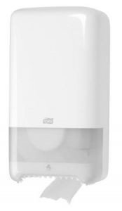 Диспенсер для туалетной бумаги Mid-size в миди рулонах белый Tork 557500