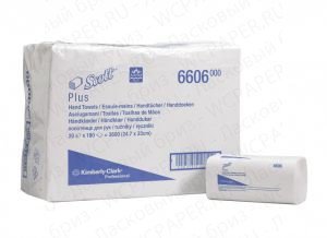 Бумажные полотенца в пачках SCOTT Plus 6606