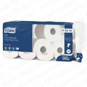 Туалетная бумага в стандартных рулонах Tork 110316