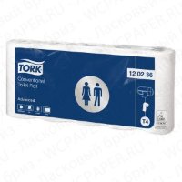 Туалетная бумага в стандартных рулонах Tork 120236
