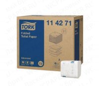 Туалетная бумага листовая Tork Advanced 114271