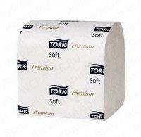 Туалетная бумага листовая Tork Premium 114276